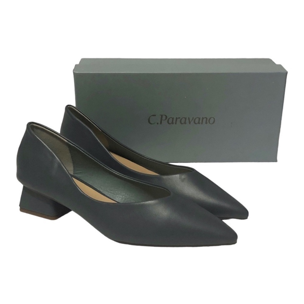 Nib C. Paravano Block Heel Pumps - image 8